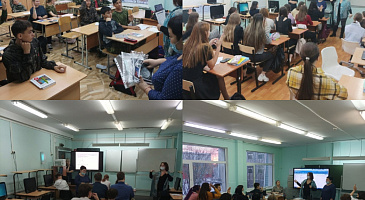 Сегодня наши специалисты посетили образовательные учреждения города